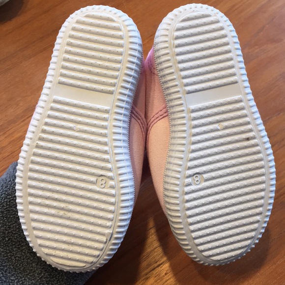 💕 4/$30 NWOT girls slip on sneakers - Picture 2 of 2
